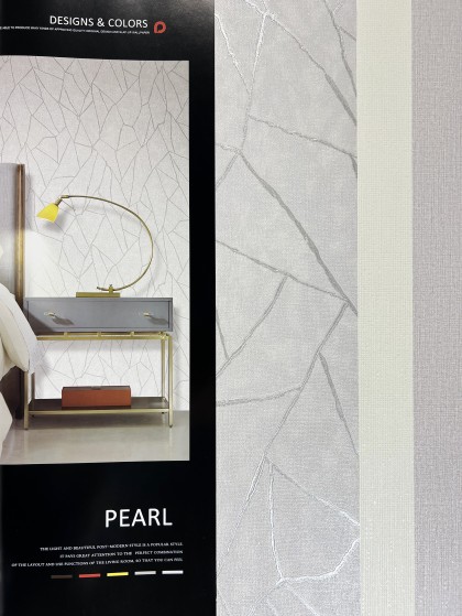 کاغذ دیواری قابل شستشو عرض 50 آلبوم PEARL کد P1512